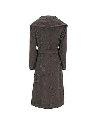 VOSSEN | Damen Bademantel GOLDEN CENTURY Chamois | grau